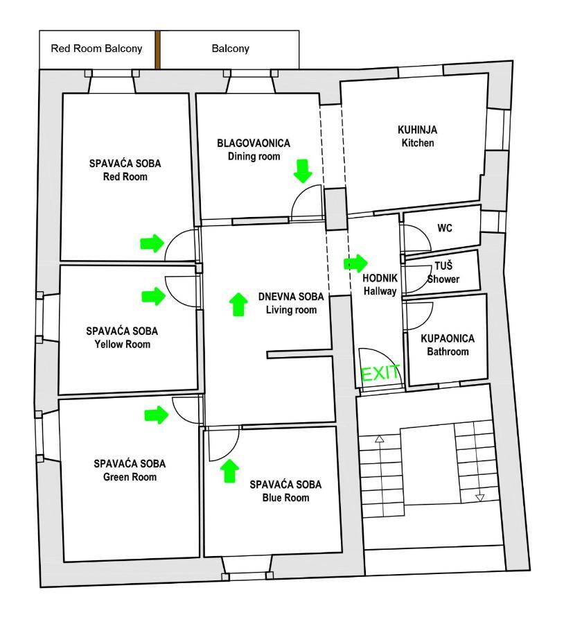 Puntin Rooms Sobe Корчула Екстер'єр фото